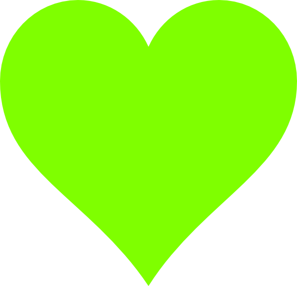 Lime Green Heart Clip Art   Vector Clip Art Online Royalty Free    