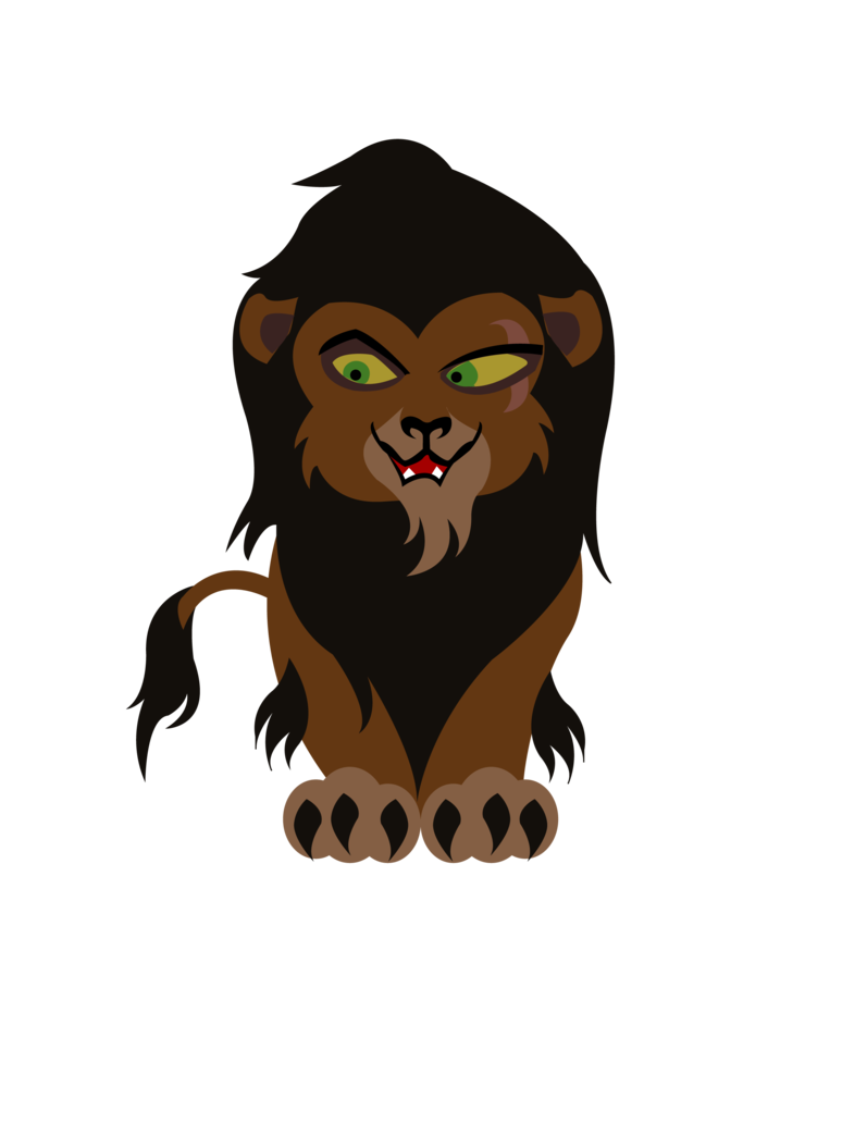 Lion King Clipart Scar Chibi Scar By Mona Minette