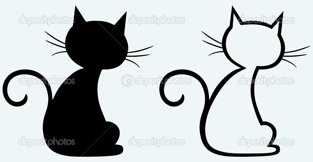     Of Cats Simple Cat Silhouette Cat Silhouette Clip Art Cat Silhouette