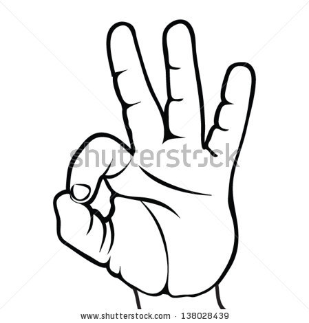 Okay Hand Sign  Ok Hand Symbol   Clipart Panda   Free Clipart Images