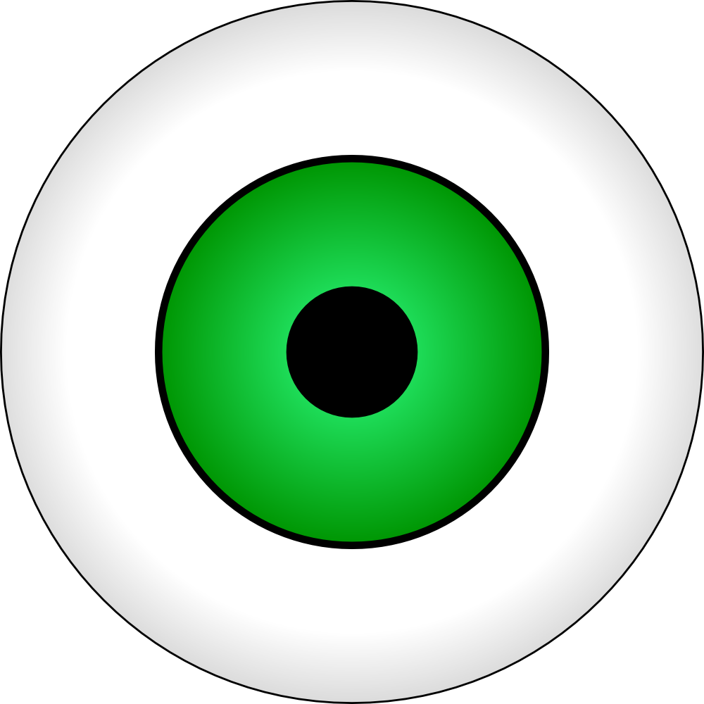 Onlinelabels Clip Art   Olhos Verdes   Green Eye