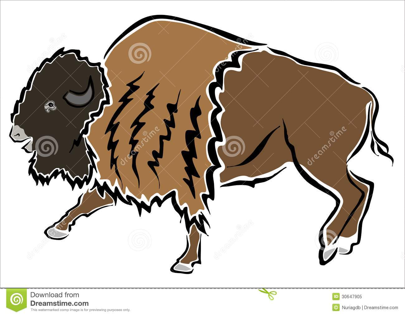 Bison Or Buffalo Royalty Free Stock Photo   Image  30647905