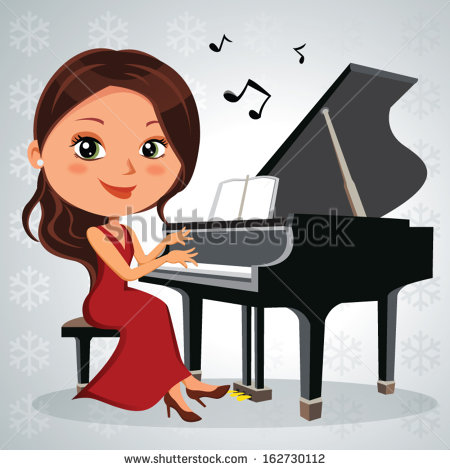 Christmas Piano Clip Art Christmas Piano Recital