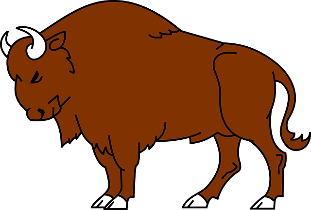 Cute Bison Clip Art You Can Add This Clip Art To