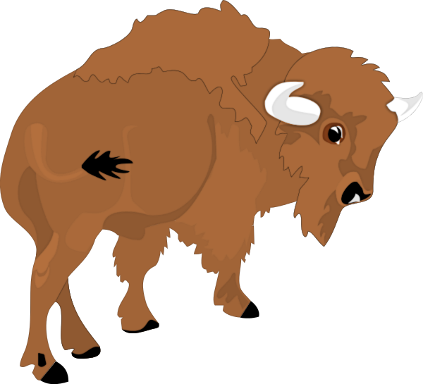 Free Buffalo Clipart   Clipart Picture 9 Of 11