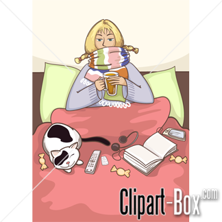 Related Sick Girl Cliparts  