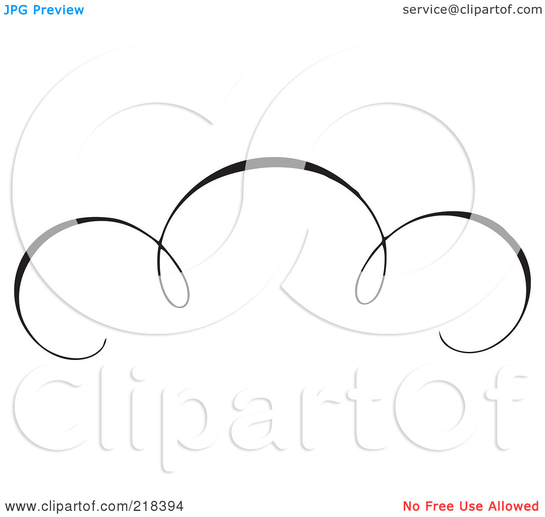 Royalty Free  Rf  Clipart Illustration Of A Black And White Elegant