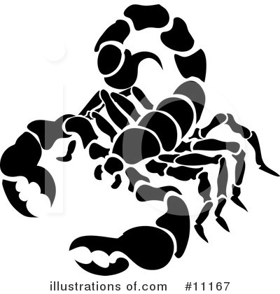 Scorpion Clipart  11167 By Geo Images   Royalty Free  Rf  Stock