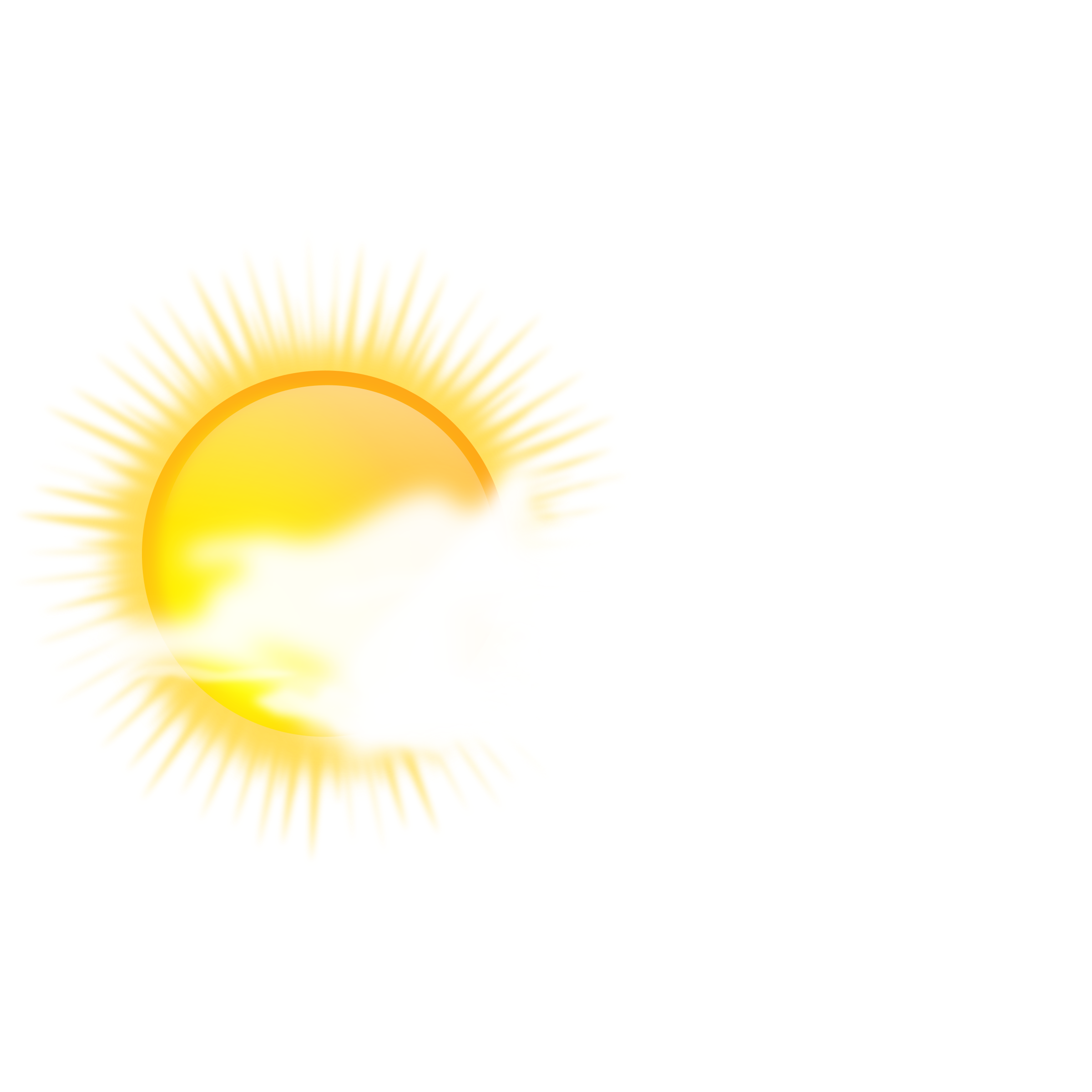 Weather Icon   Sunny To Cloudy