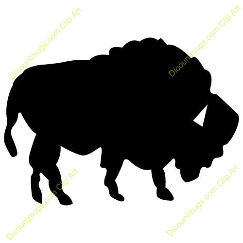 With This Bison Clip Art 