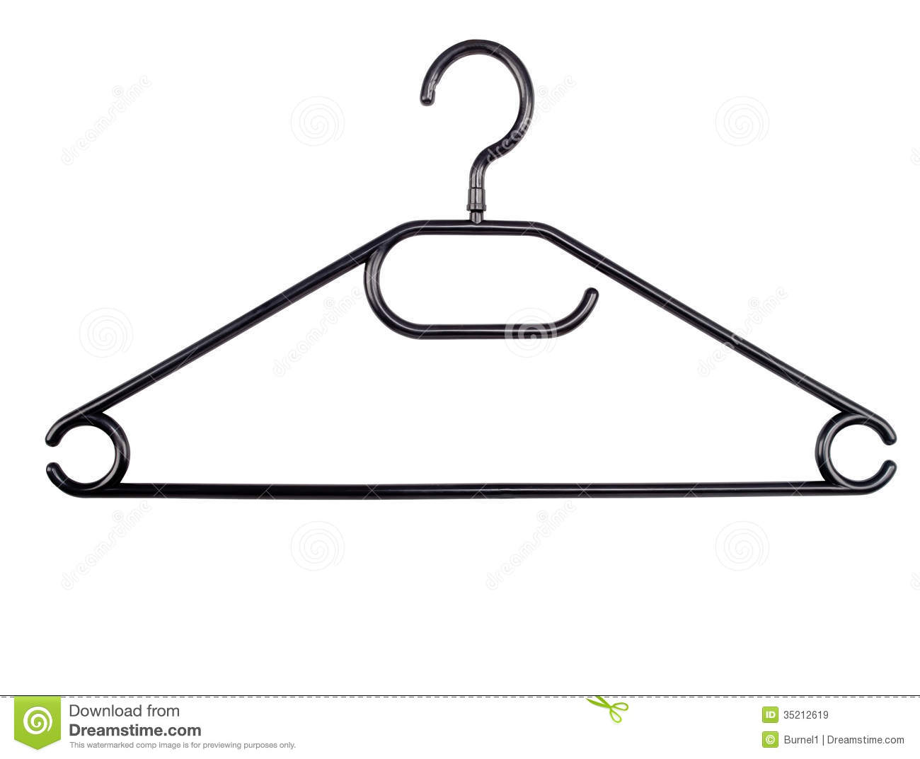 Black And White Dress On A Hanger Clipart   Cliparthut   Free Clipart