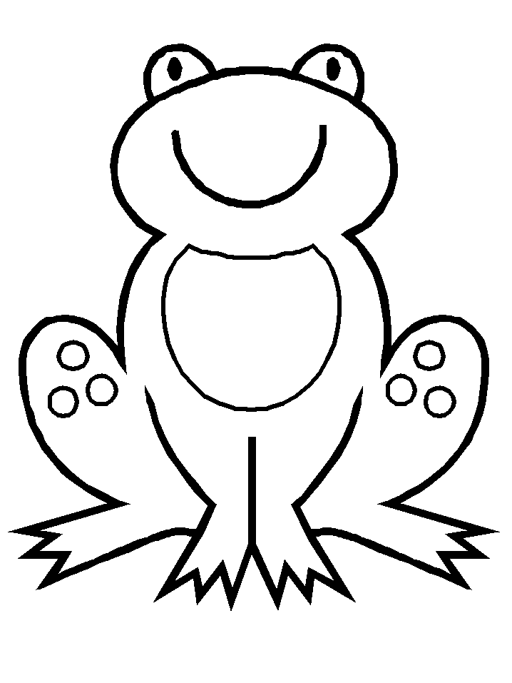 Cartoon Frog Coloring Pages   Cartoon Coloring Pages