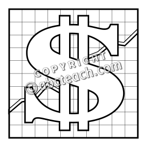 Dollar Sign Clipart Black And White   Clipart Panda   Free Clipart    