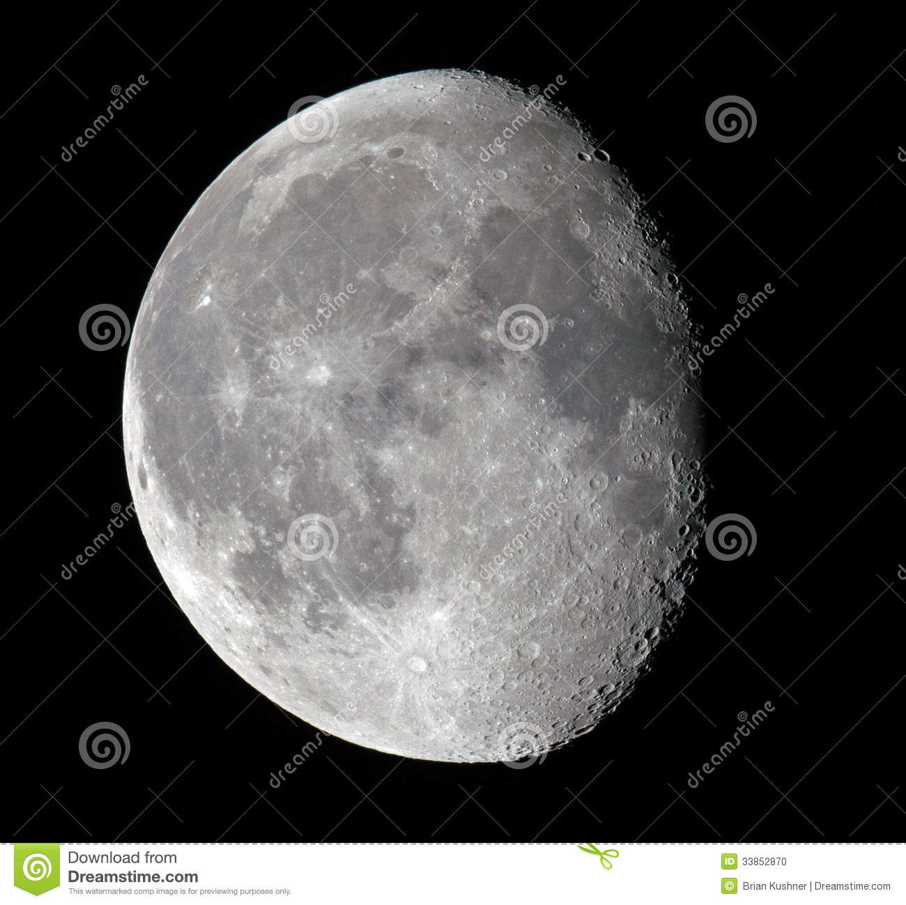 Gallery For   Waning Gibbous Moon Clip Art