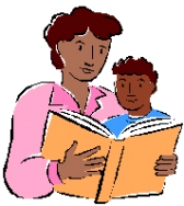 Mother And Child Reading Clip Art Reading  See Also