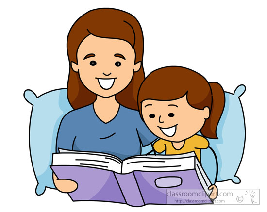 Mother Reading Bedtime Stories To Child Jpg