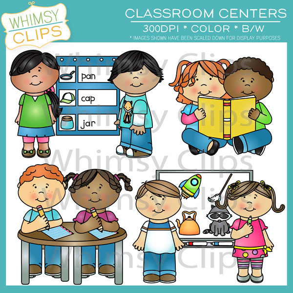 Reading Center Clipart Classroom Centers Clip Art