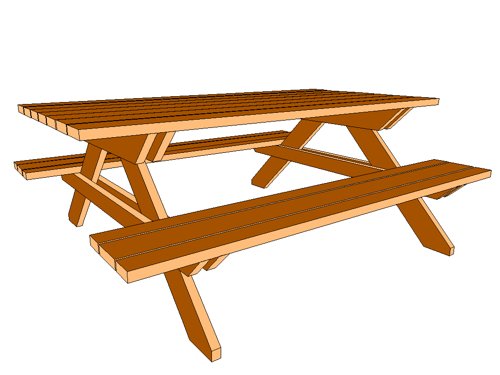 Thefinished Table Viewed From Above