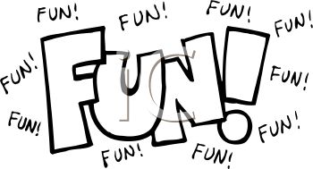 Word Art Of The Word Fun   Royalty Free Clipart Picture