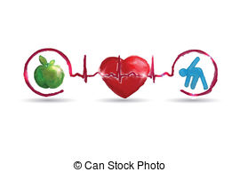 Healthy Living Clipart Vector Graphics  1178 Healthy Living Eps Clip