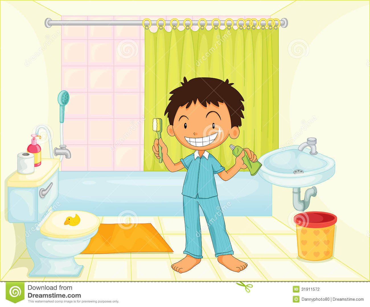 Kids Cleaning Bathroom Clipart 2015sportwetten At Usk