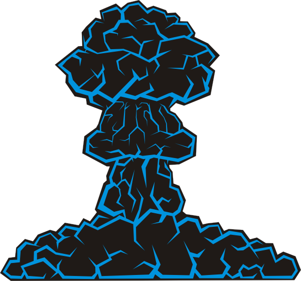 Mushroom Cloud Clip Art At Clker Com   Vector Clip Art Online Royalty