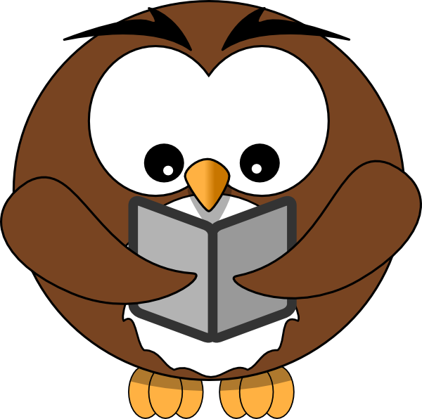 Owl Book Clip Art At Clker Com   Vector Clip Art Online Royalty Free