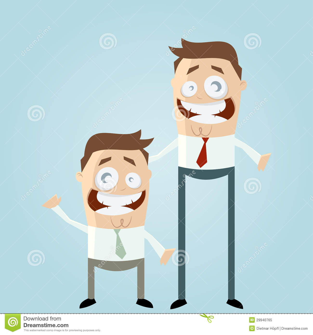 Short And Tall Men Royalty Free Stock Photo   Image  29940765