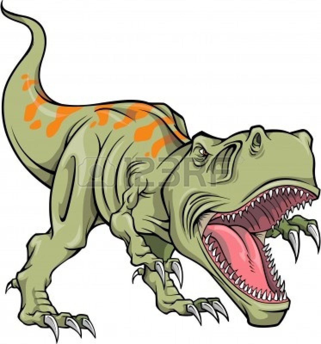 Vector Illustration Of A T Rex