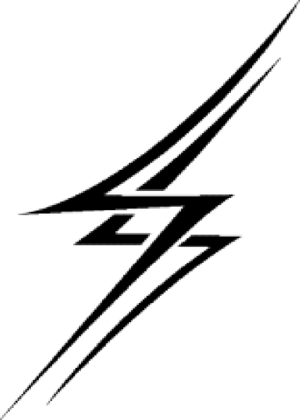 Zoomed In Lightning Bolt Clip Art At Clker Com   Vector Clip Art