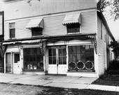 1910s 1920s Storefront Of Ford Auto Shop