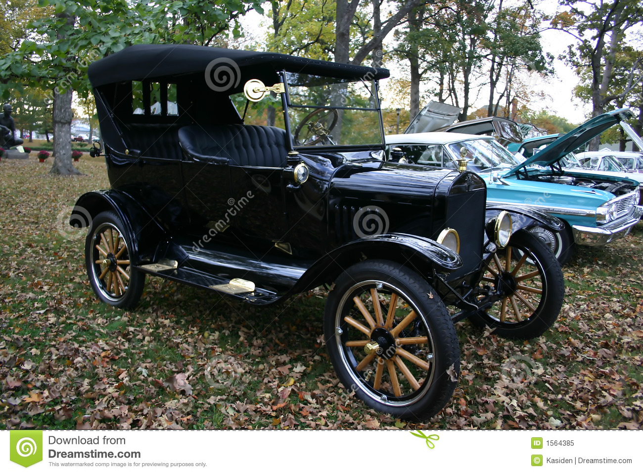 1920 Model T Ford Touring Car Royalty Free Stock Photo   Image