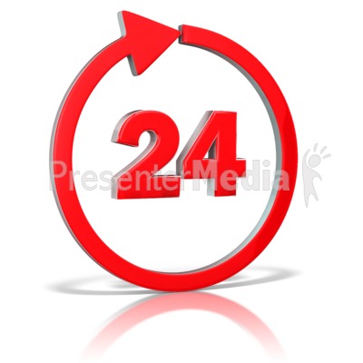 24 Hours   Signs And Symbols   Great Clipart For Presentations   Www