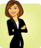 Businesswomen Clip Art   Royalty Free   Gograph