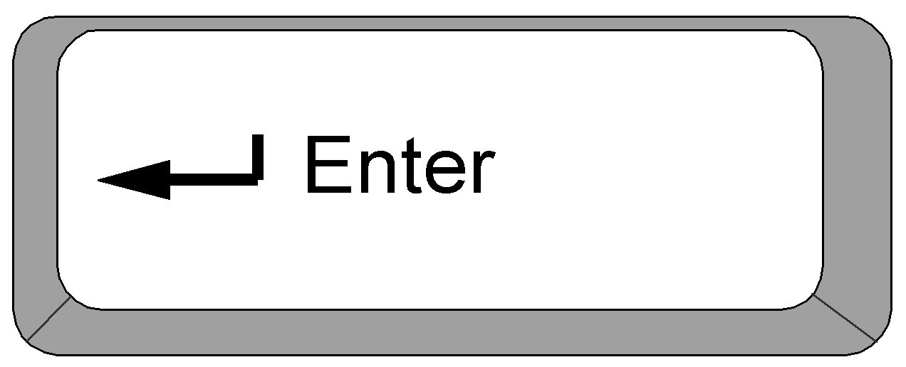 Clipart  Computer Keyboard Keys   Enter Key