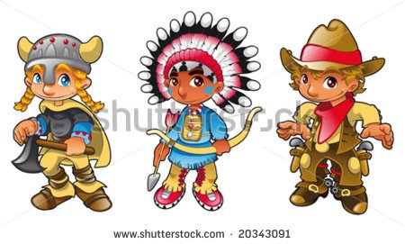 Cowboys And Indians Stock Photos Illustrations And Vector Art