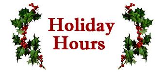 Holiday Hours Clipart Jpg