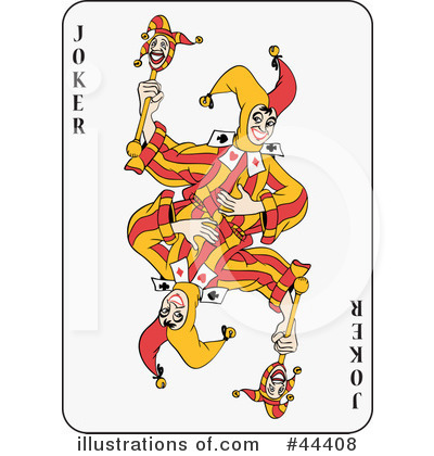 Joker Clipart  44408   Illustration By Frisko