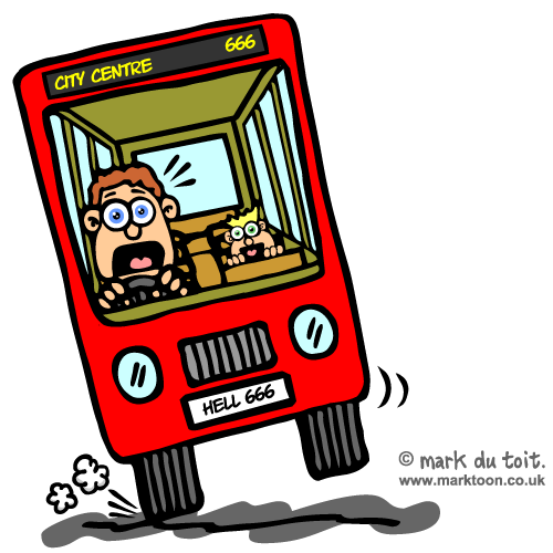 Panic Clipart Bus Driver In Panic Clipart Gif
