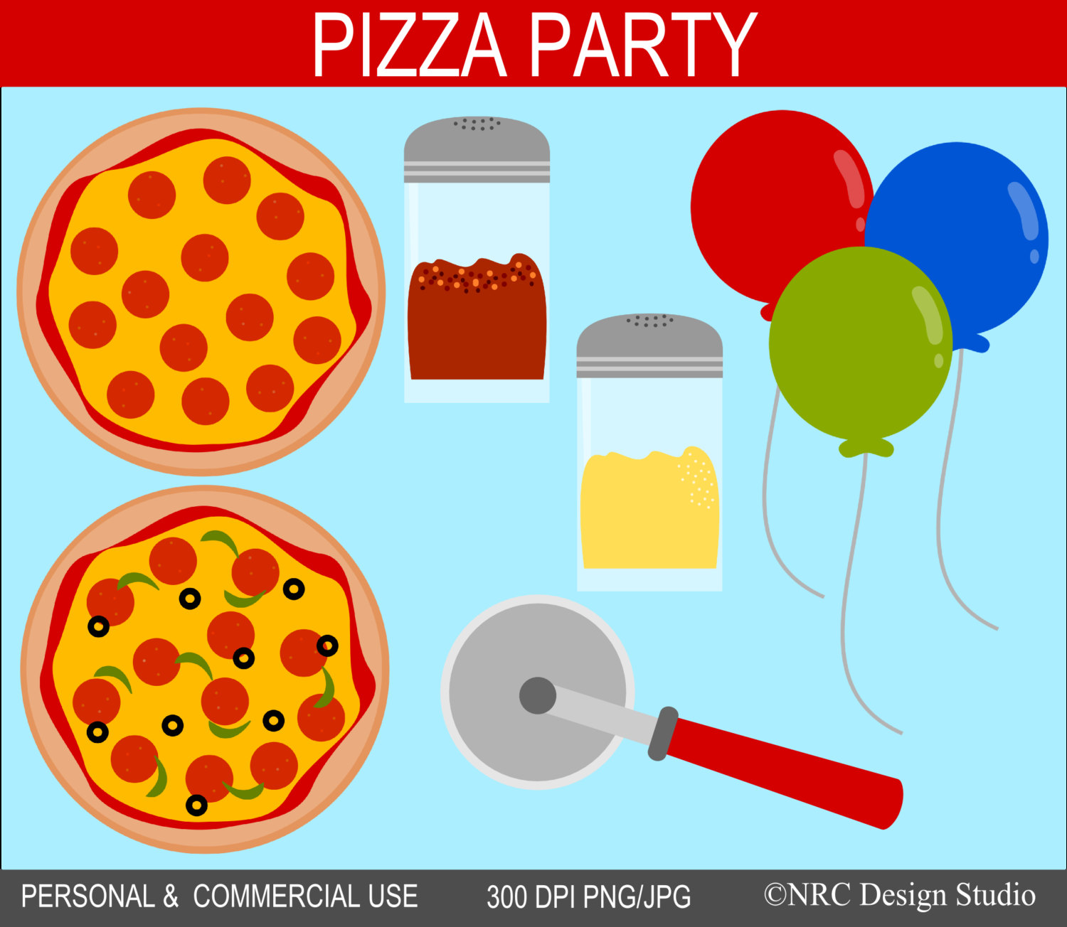 Pizza Party Graphic Http   Www Etsy Com Listing 121838108 Pizza Party    