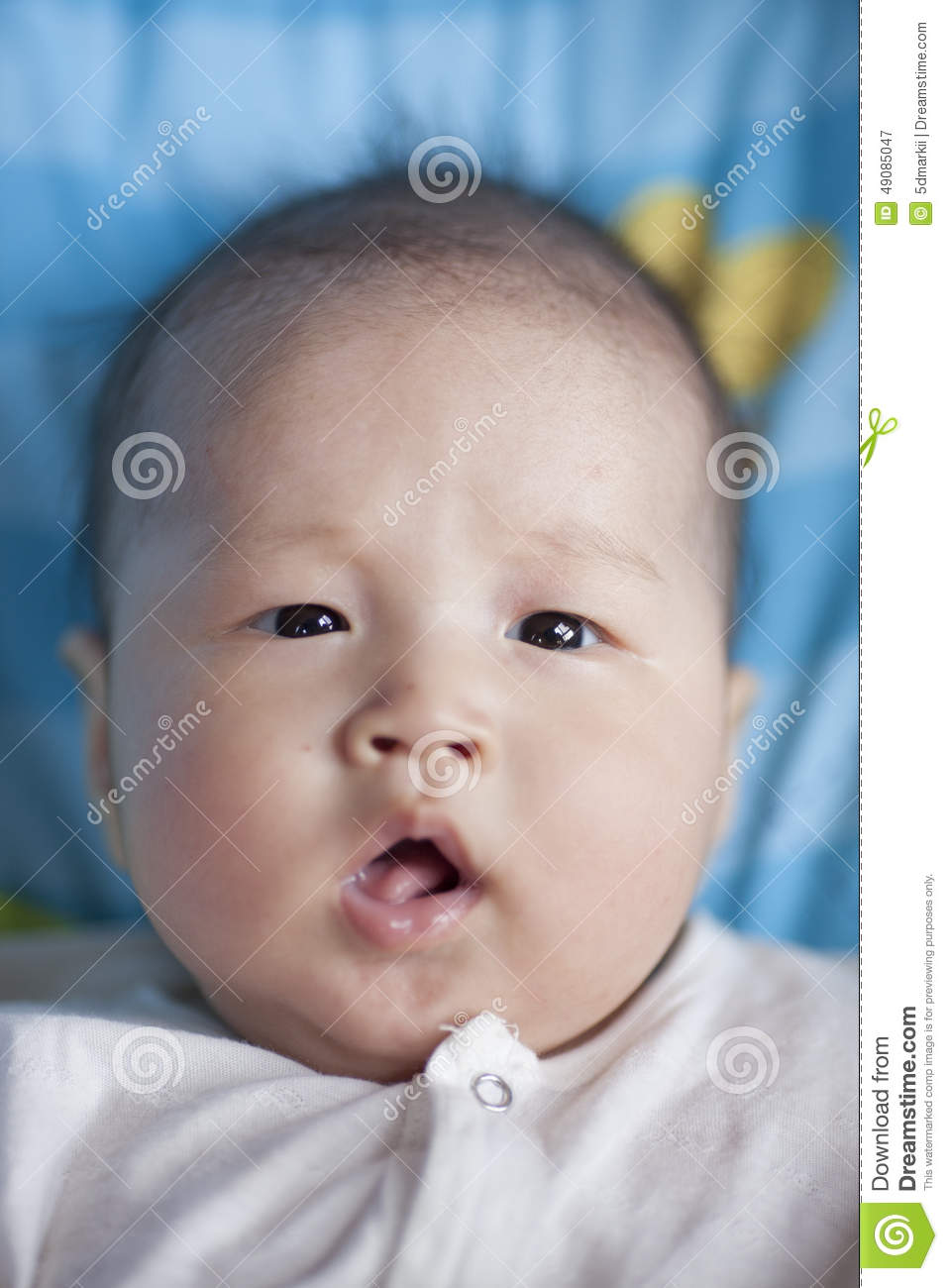 Unhappy Infant Stock Photo   Image  49085047