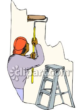 Wall Painting Clipart Painting Contractors Clip Art