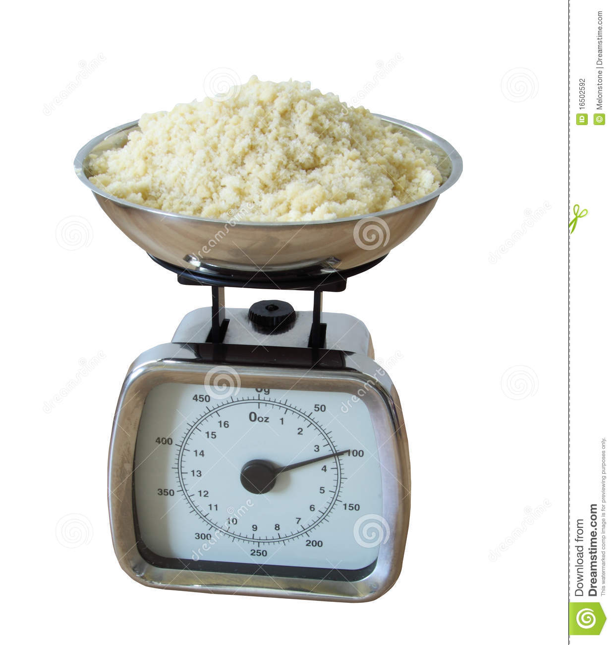 Weighing Baking Ingredients Stock Photography   Image  16502592