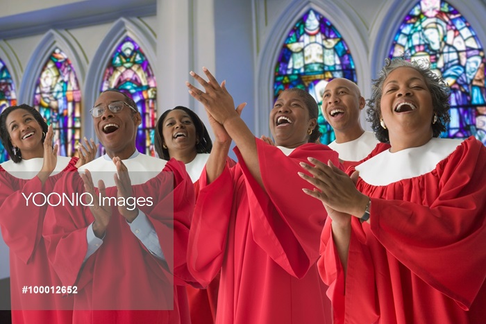 African American Church Art Singing