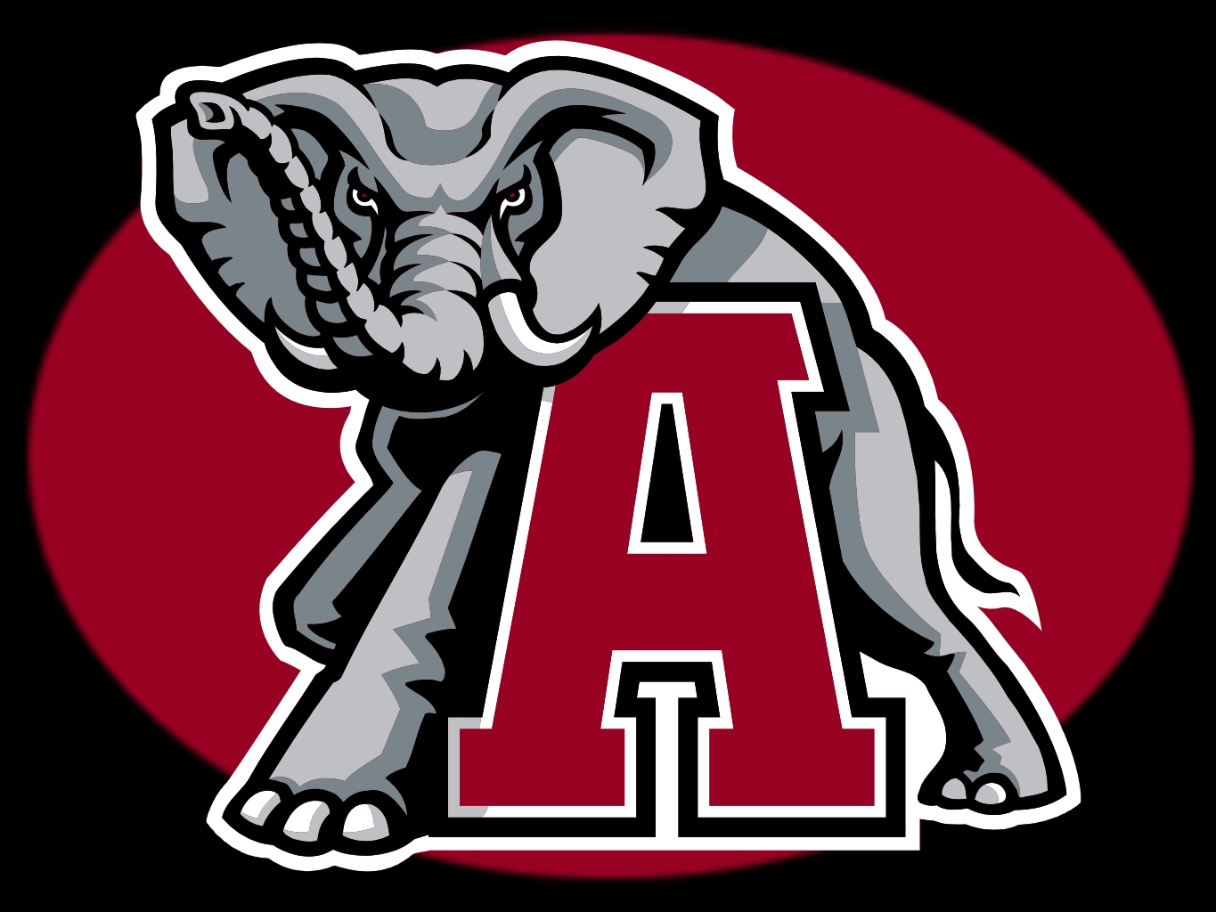 Alabama Crimson Tide Football Logo Clipart By Cliparthut Com