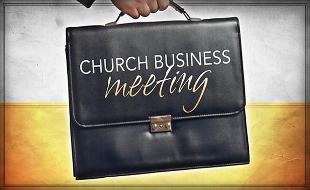 Annual Church Business Meeting Quotes