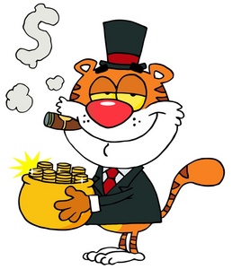 Banker Clipart Rich Fatcat Banker Or Businessman With A Pot Of Gold