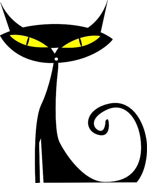 Clip Art Black Cat   Cliparts Co