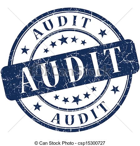Clip Art Of Audit Stamp Csp15300727   Search Clipart Illustration