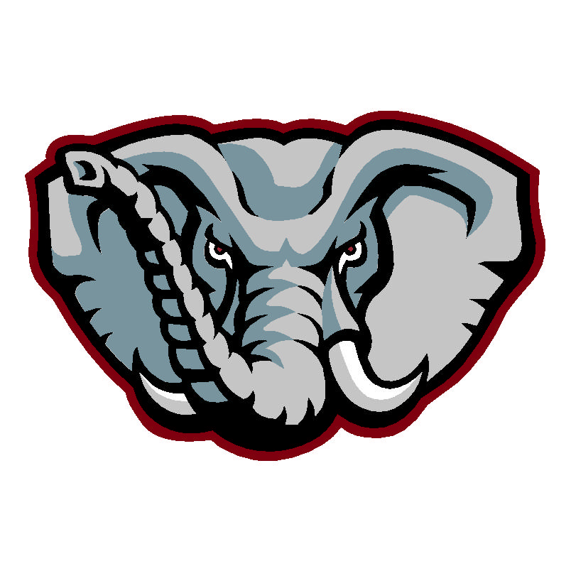 Elephant Football Logo Alabama Crimson Tide Logo